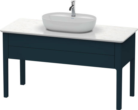 Тумба напольная под столешницу Duravit Luv LU956109898 темно-синий