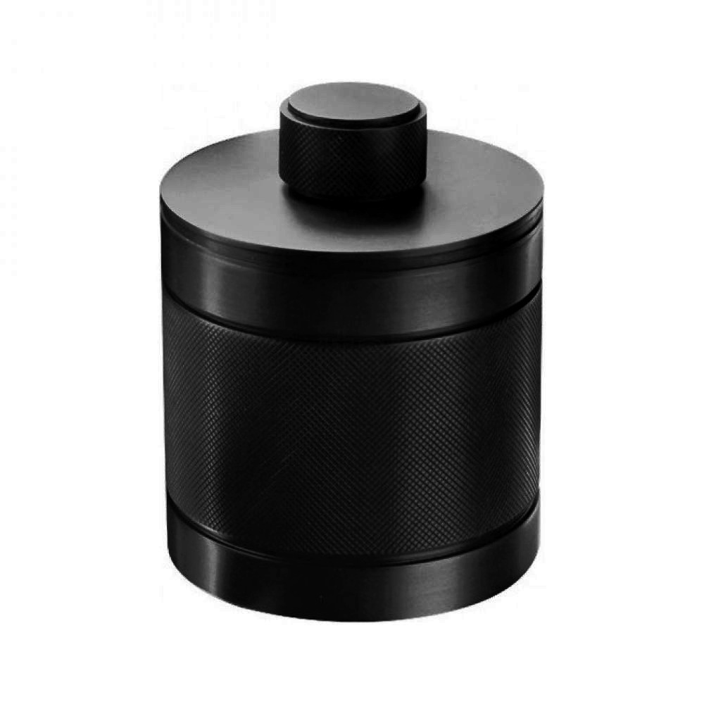 Контейнер с крышкой OFFICINA 01 127 7532 0800 Чёрный матовый