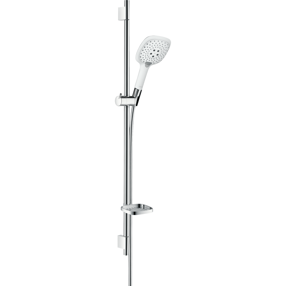 Душевой гарнитур со штангой 90 см Hansgrohe Raindance Select 150/Unica'S Puro 27857400 Белый/Хром