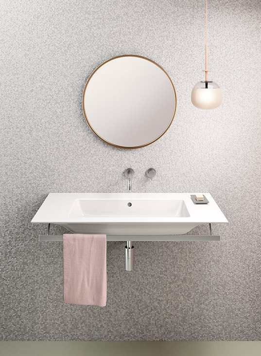 Полотенцедержатель для раковины GSI PURA PAPR100 1000 мм, хром