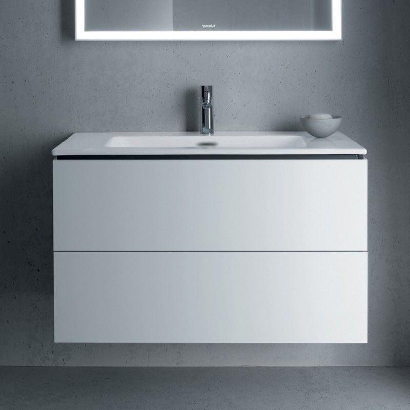 Тумба подвесная под раковину Duravit L-Cube LC630702222 белый глянцевый