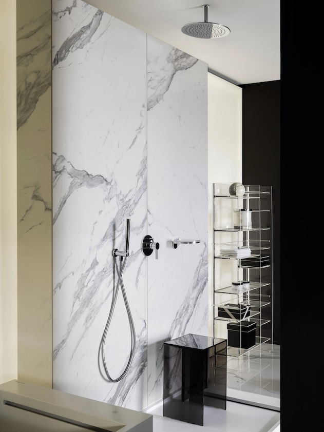 Табурет для ванной комнаты Kartell by Laufen   3.8933.0.085.000.1 пластик серый дымчатый