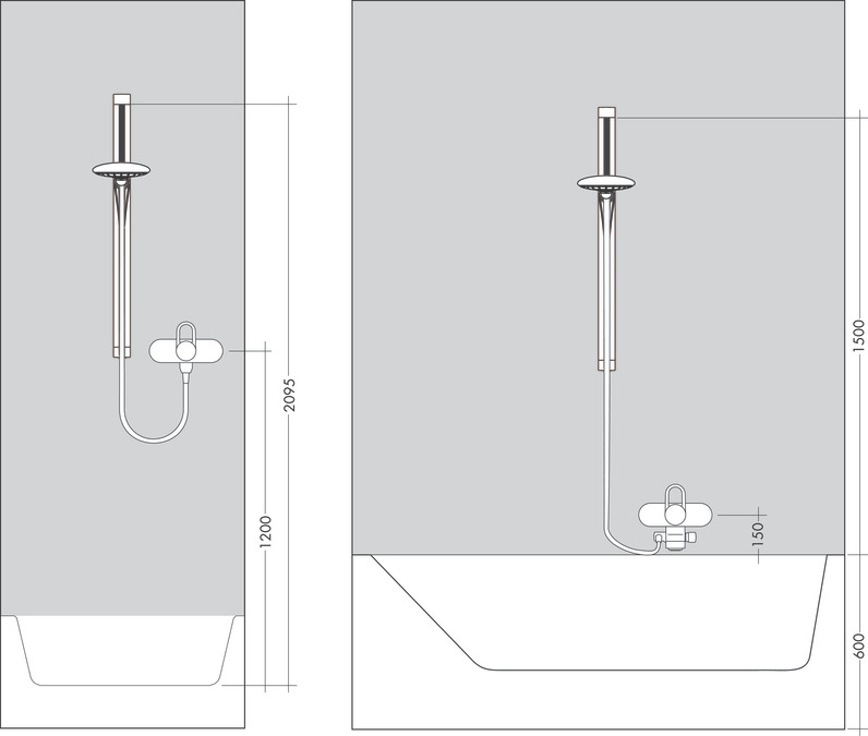 Душевой гарнитур Hansgrohe PuraVida 27853000 хром