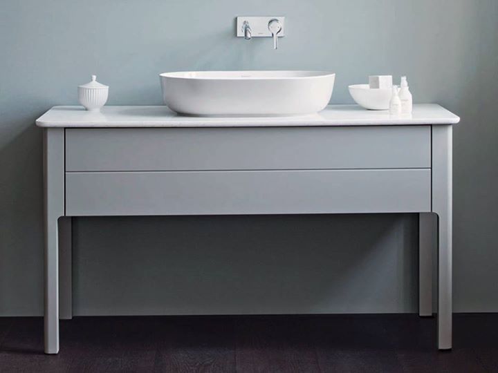 Столешница для раковины Duravit Luv LU946601717 кварцевый камень белый структурный