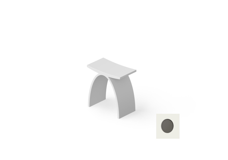 Стул для ванной комнаты DEA DESIGN DD3001 420 5 420 мм х 230 мм х 430 мм, цвет Graphite №5