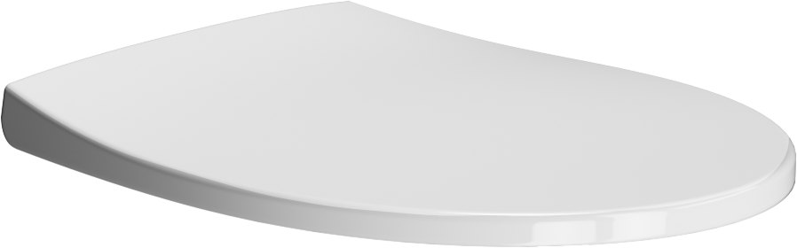 Сиденье для унитаза GSI MODO MS98C09 SoftClose, цвет белый матовый