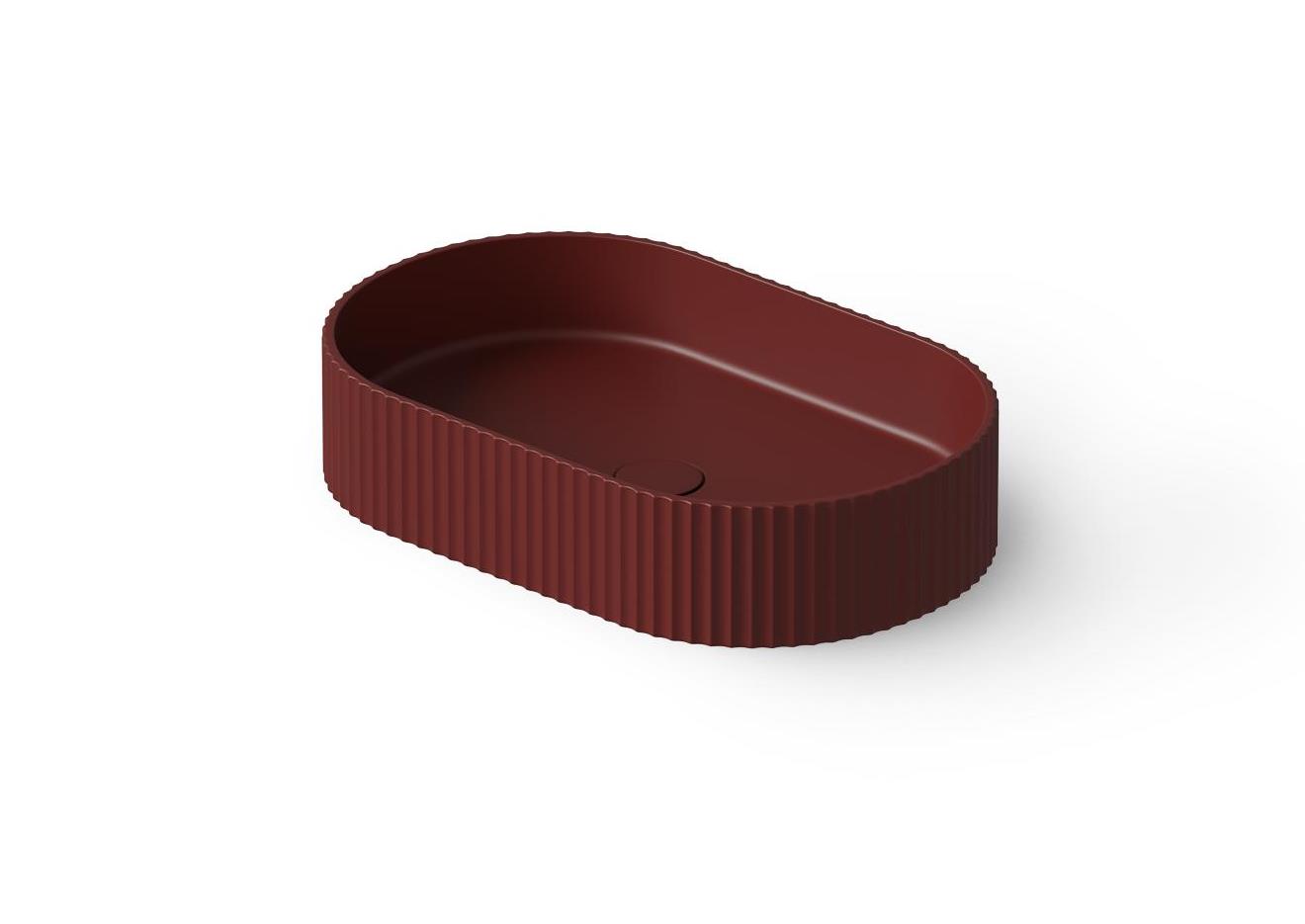 Крышка донного клапана для раковины DEA DESIGN  DD4230 17  из искусственного камня Solid Suface, цвет Red Wine №17