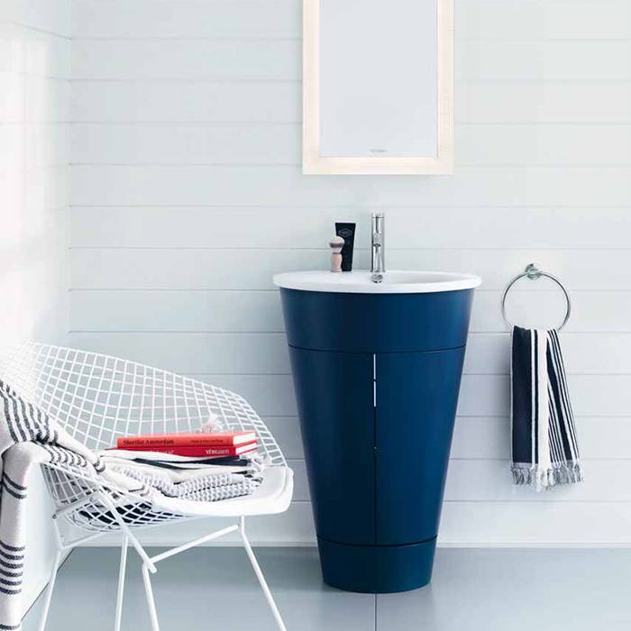 Тумба напольная под раковину Duravit Starck 1 S1952009898 темно-синий