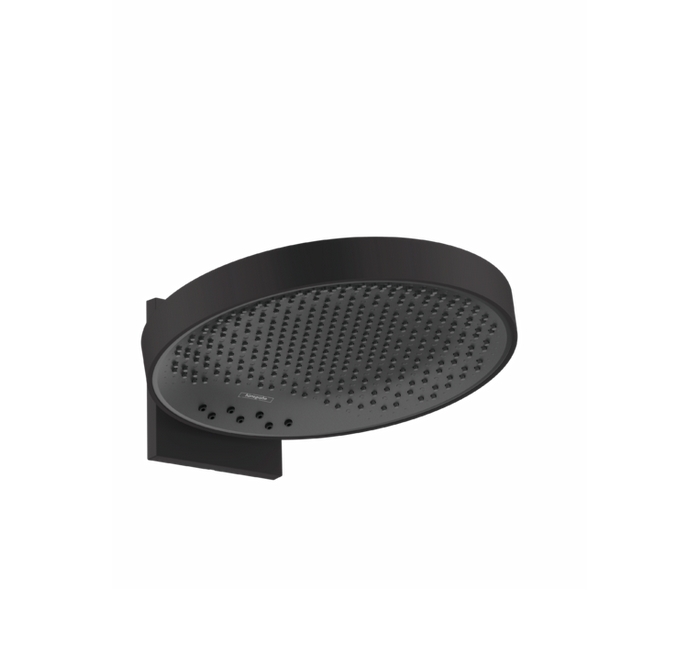 Верхний душ круглый настенный HANSGROHE Rainfinity 26234670 360, 1jet, цвет Чёрный матовый