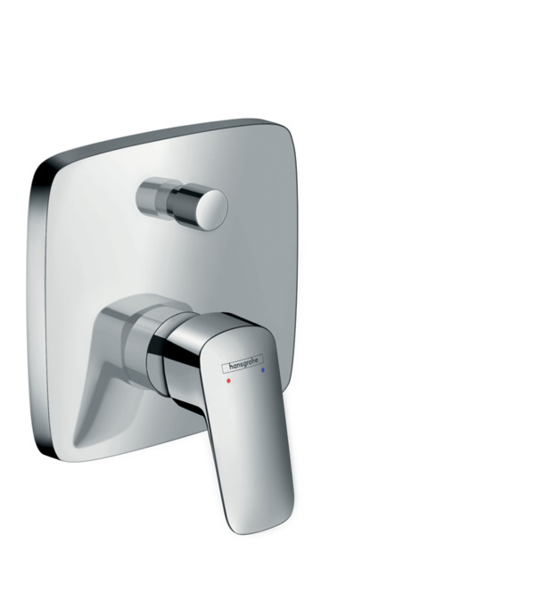 Смеситель для ванны встраиваемый Hansgrohe Logis 71405000 с переключателем хром