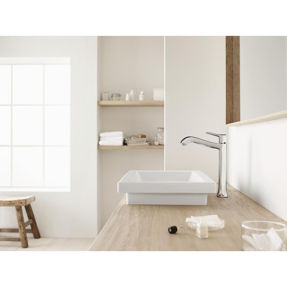 Смеситель для раковины высокий Hansgrohe Metris Classic 31078000 Хром