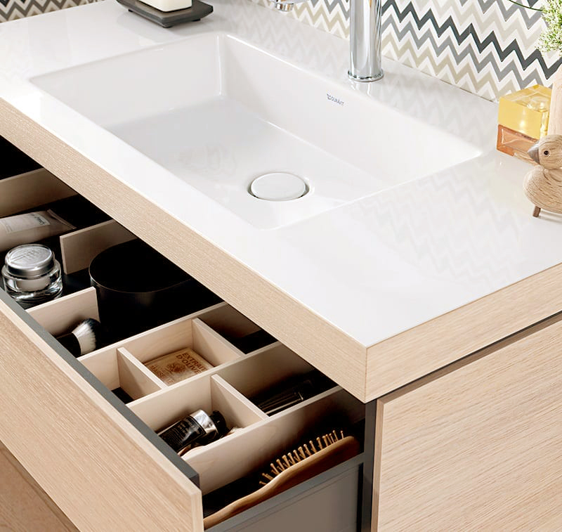 Тумба напольная под раковину Duravit L-Cube LC662807171 дуб средиземноморский