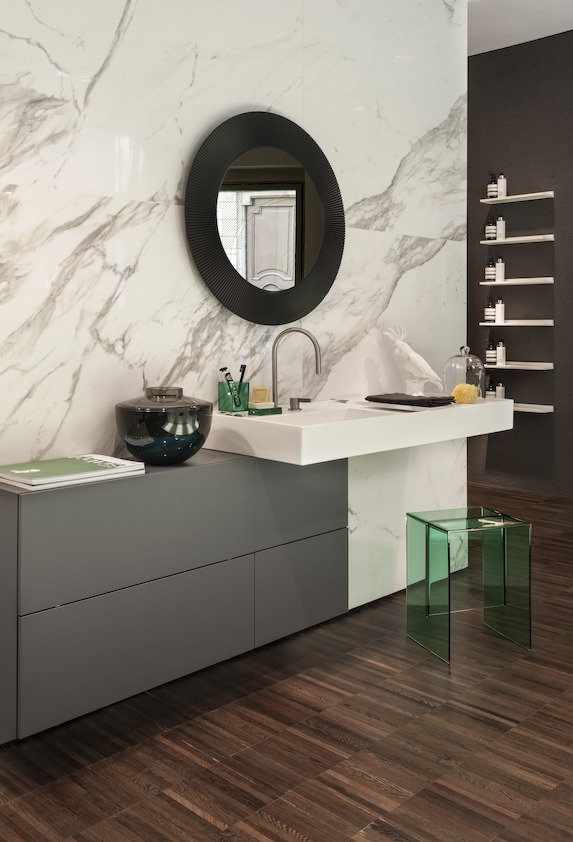 Табурет для ванной комнаты Kartell by Laufen   3.8933.0.092.000.1 пластик зеленый изумрудный.