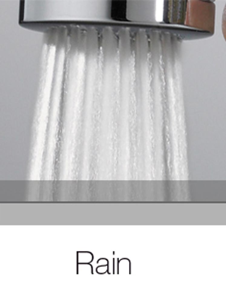 Гигиеническая лейка с кнопкой подачи воды Bossini Paloma B00442 Хром