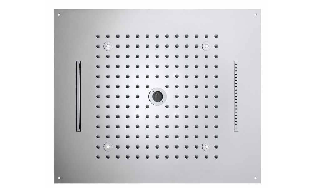 Верхний душ Bossini Dream 4 режима H38919 Хром, с LED подсветкой