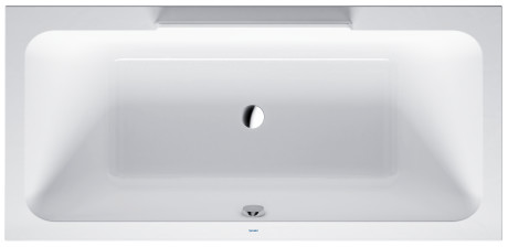 Акриловая ванна Duravit DuraStyle 700299000000000 1900 х 900 c двумя наклонами для спины, встраиваемая или с панелями, белая