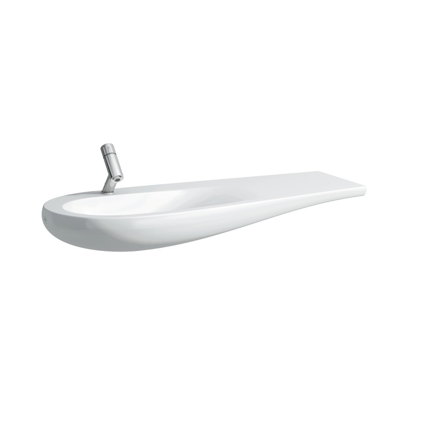 Раковина столешница Laufen IL Bagno Alessi One 814973 120 см полочка справа, без отверстия для смесителя