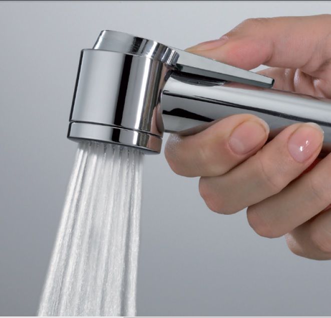 Гигиенический душ с механическим смесителем BOSSINI PALOMA FLAT E34001B.030 Хром (комплект)