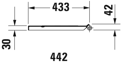 Сиденье для унитаза с крышкой Duravit DuraStyle 0020710000 без автоматического опускания, белый