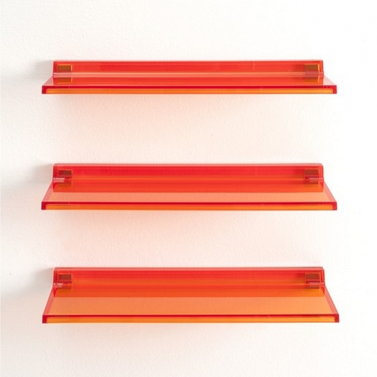 Полочка настенная  Kartell by Laufen  3.8533.0.082.000.1  45 см,  пластик оранжевый
