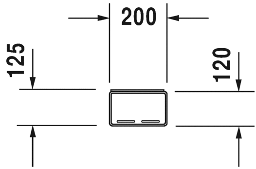 Полочка для мыла Duravit OpenSpace 791876680000000 антрацит