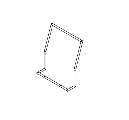 Полотенцедержатель BMT GALAXY 837 605 001 01 915   420х100х516 мм, Metallic Titanium