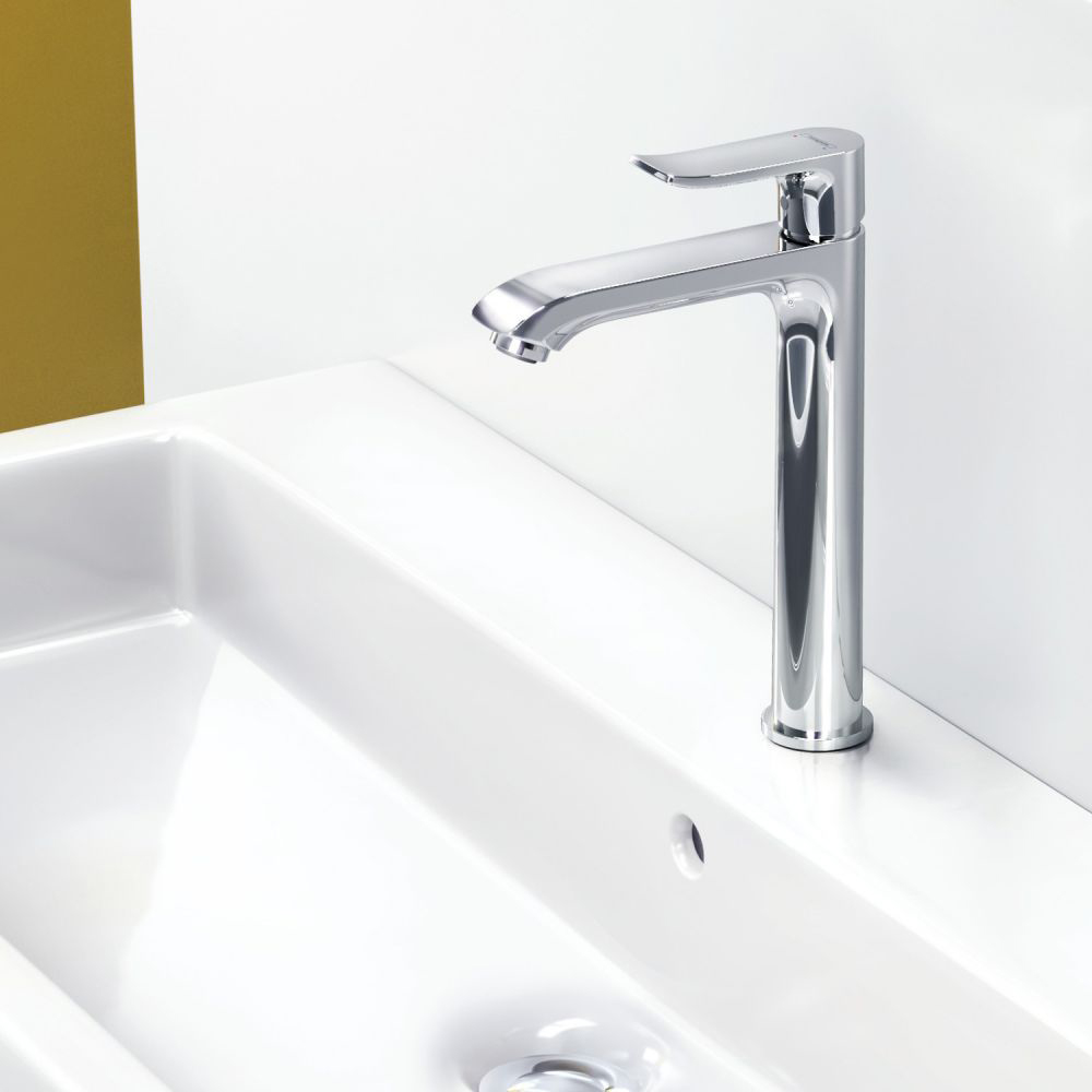 Смеситель для раковины высокий Hansgrohe Metris 31183000 Хром