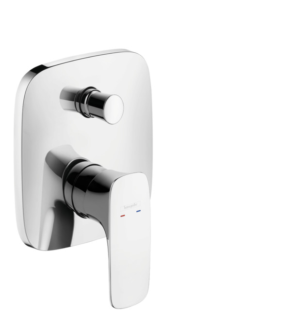 Смеситель для ванны встраиваемый Hansgrohe PuraVida 15447000 хром