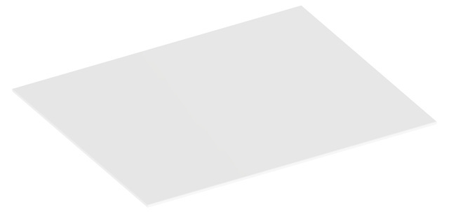Верхняя декоративныя панель Keuco Edition 90 39025 329000 для тумбы 600 мм цвет белый мрамор