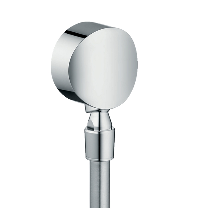 Шланговое подсоединение Hansgrohe Fixfit S 27506000 с клапаном обратного тока и шарнирным соединением, цвет Хром