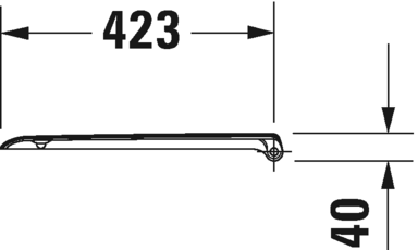 Сиденье для унитаза с крышкой Duravit D-Сode 0067390000 c автоматическим опусканием, белое