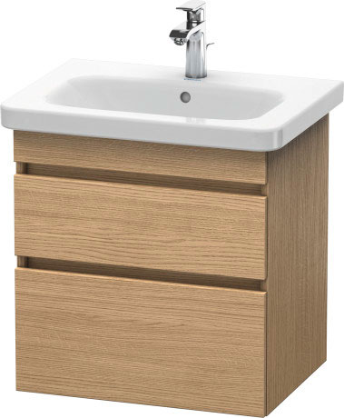 Тумба подвесная под раковину Duravit DuraStyle DS648005252 дуб европейский