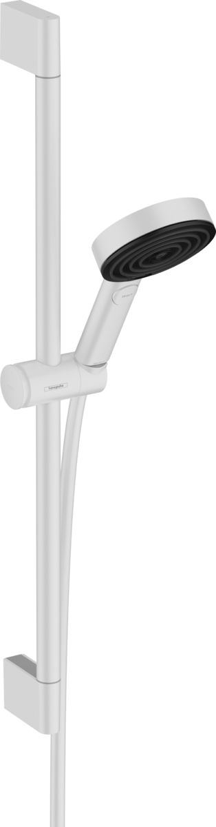 Душевой набор Hansgrohe Pulsify Select S 24160700 105 3jet Relaxation, со штангой 650 мм, матовый белый