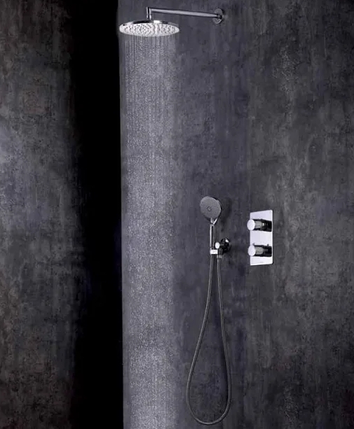 Наружная часть термостата Bossini TEO Z00002.021, золото