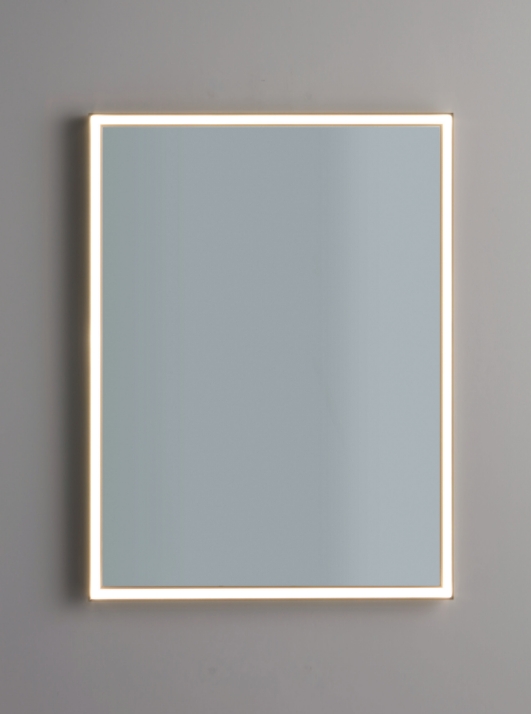 Зеркало с подсветкой BERTOCCI MIRROR DESIGN 146 8300 0200 9746 600 мм х 750 мм, белый матовый