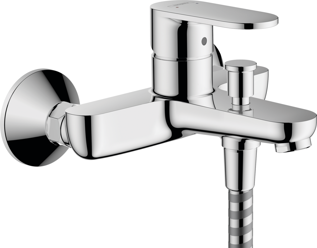 Смеситель для ванны однорычажный HANSGROHE Vernis Blend 71440000 внешнего монтажа, хром
