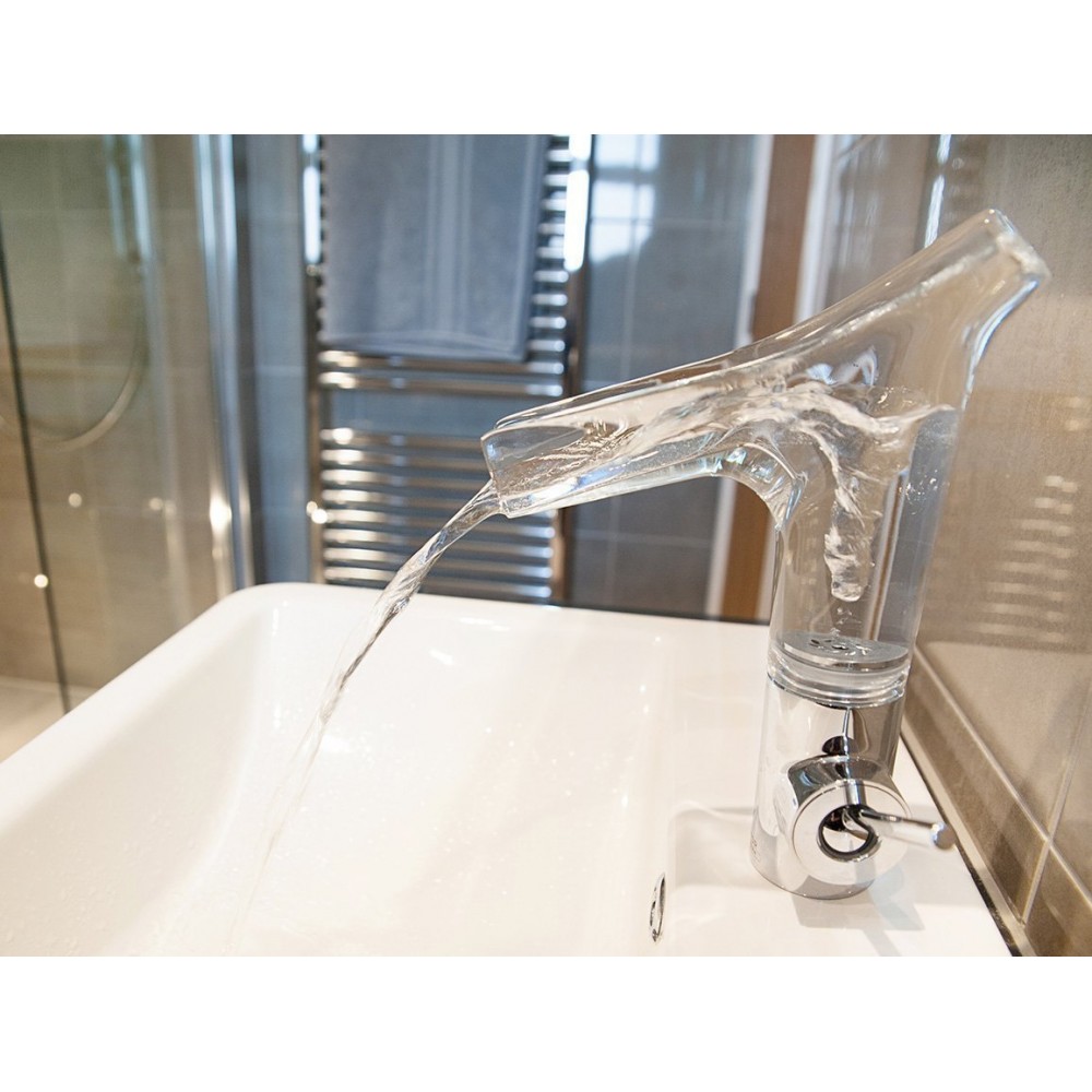 Смеситель для раковины в форме таза AXOR Starck V 12117000 хром