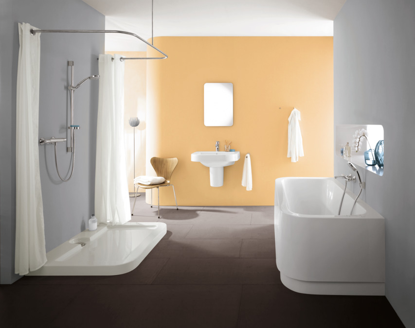 Душевой набор HANSGROHE Croma 100 Vario/Porter'S 27592000 со шлангом 1250 мм, цвет Хром