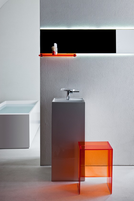 Раковина напольная Laufen  Kartell by Laufen 811331  37,5 см свободностоящая, без отверстия под смеситель