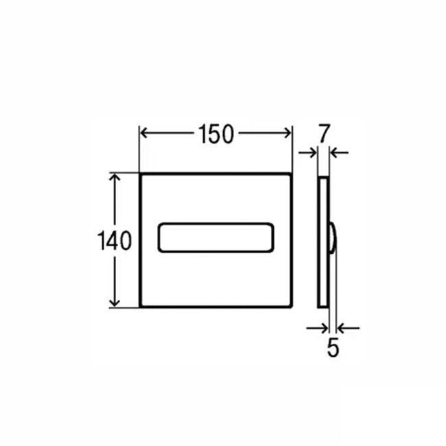 Кнопка смыва Viega Visign for Style 11 598501 для писсуара