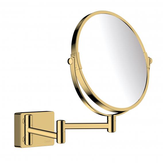 Косметическое зеркало без подсветки HANSGROHE AddStoris 41791990 Полированное золото