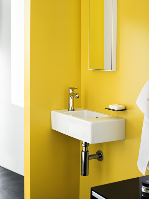 Смеситель для маленькой раковины Hansgrohe Metris 31088000 Хром