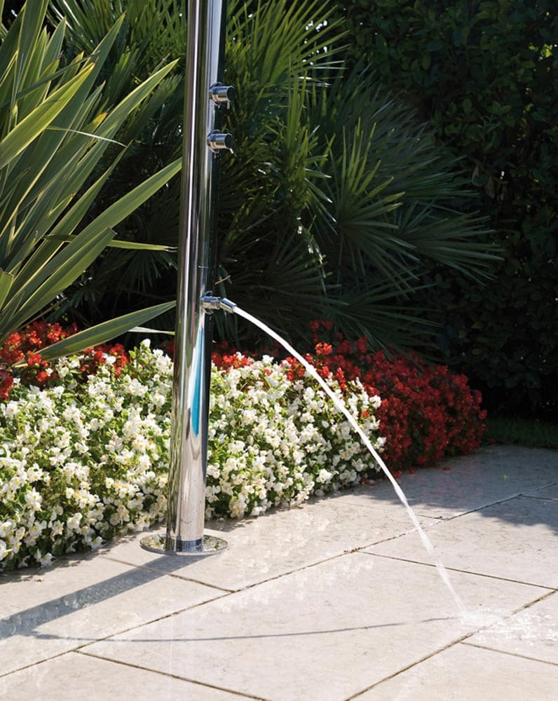 Душевая колонна Bossini Outdoor/Indoor Columns Aquabambù Column L00860 из нержавеющей стали