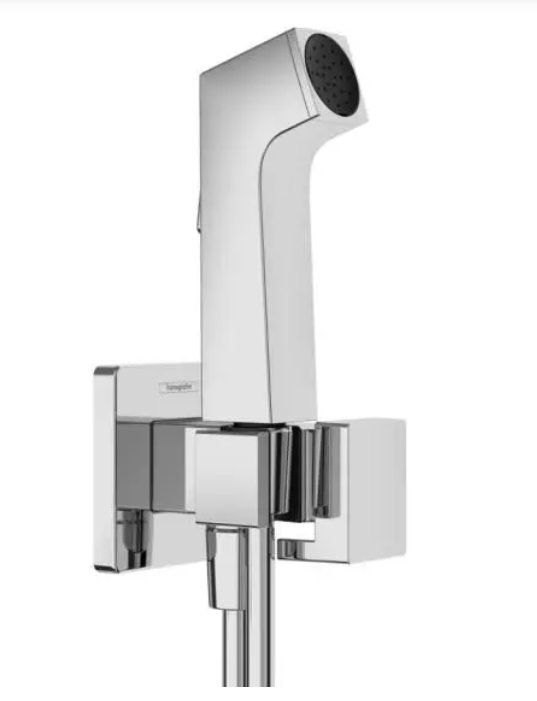 Гигиенический комплект HANSGROHE Bidette Е 1 jet 29231000 со шлангом и держателем, цвет Хром