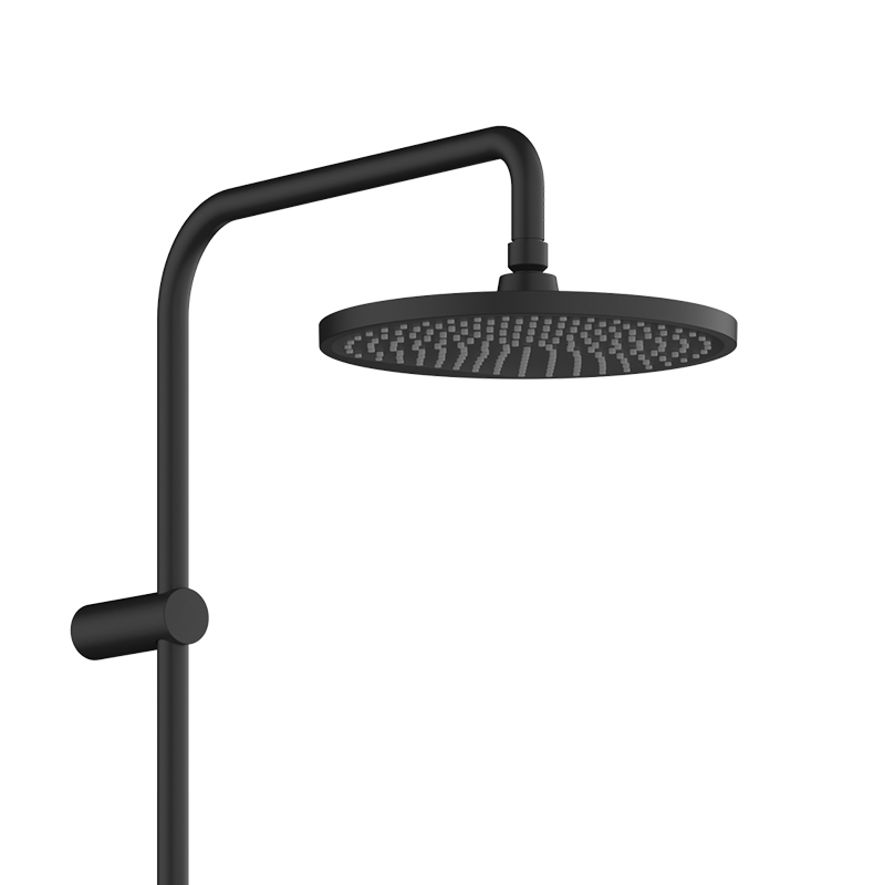 Душевая система HANSGROHE Vernis Blend Showerpipe 240 1jet 26899670 с термостатом для ванны, цвет Чёрный матовый