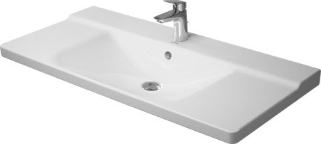 Раковина подвесная Duravit P3 comforts 2332100000 105х50см (изделие снято с производства)