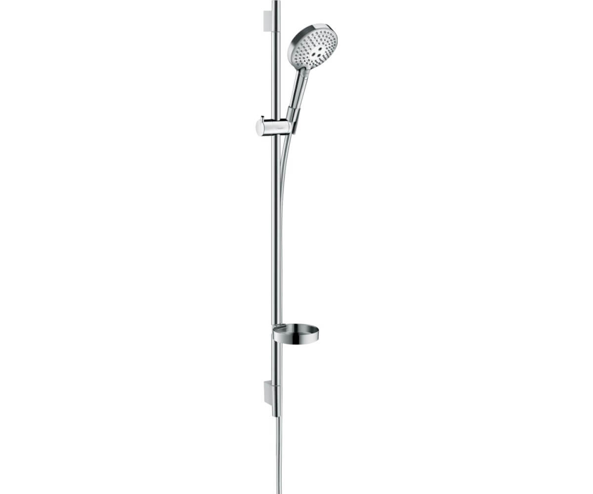 Душевой набор Hansgrohe Raindance Select S 120 3jet 27667000 со штангой 90 см, хром