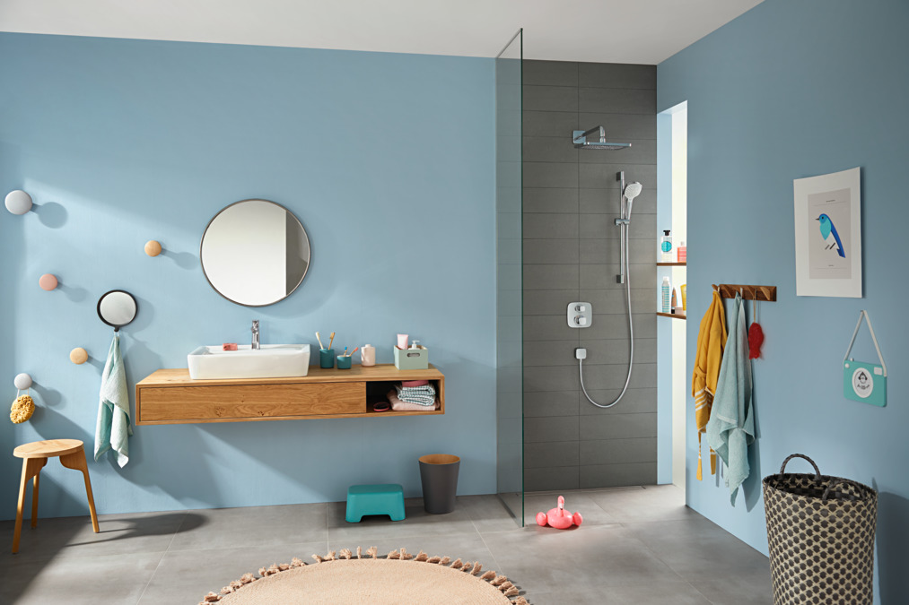Смеситель для душа с термостатом Hansgrohe Ecostat E 15708000 хром
