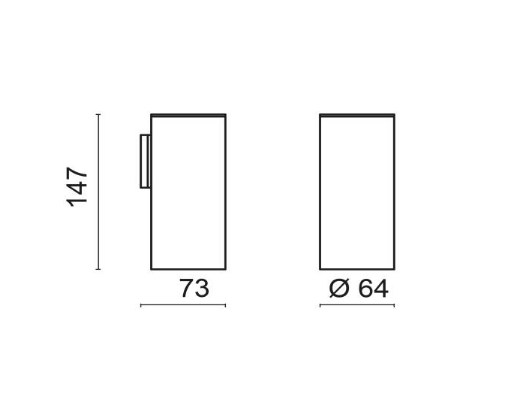 Держатель для стакана из стали AISI304 BOSSINI Inox Line V50411.075 цвет Матовая нержавеющая сталь
