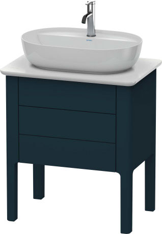 Тумба напольная под столешницу Duravit Luv LU956509898 темно-синий